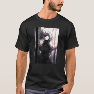Anime Girl Kawaii Yandere Waifu Ästhetik Japanisch T-Shirt