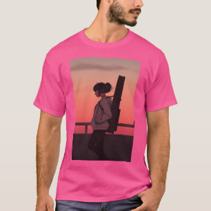 Anime Girl Lofi 90 T-Shirt