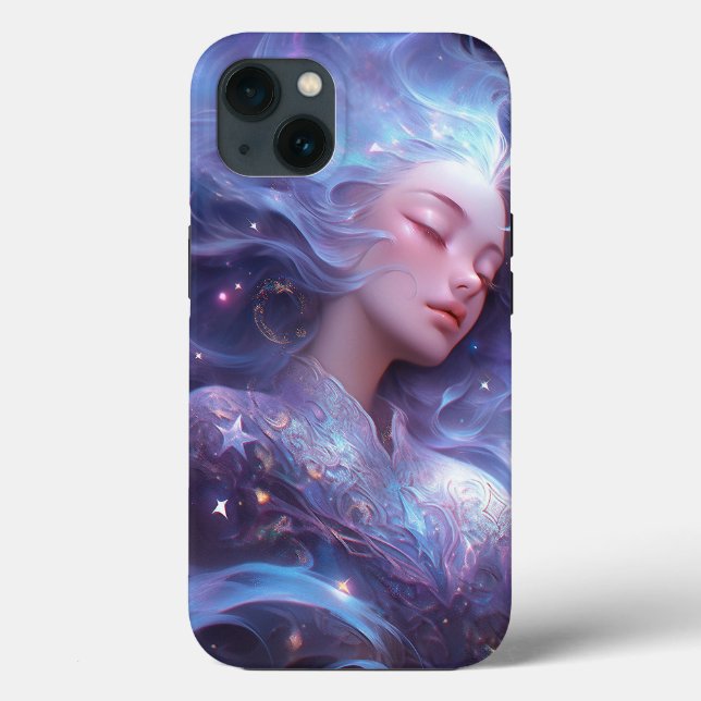 Anime Girl Made of Stars Case-Mate iPhone Hülle (Rückseite)
