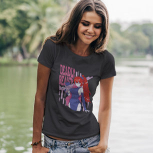 Anime Girl mit Waffen T-Shirt