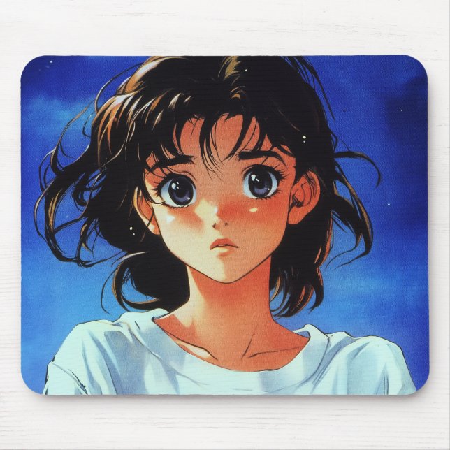 Anime Girl Mouse Pad Mousepad (Vorne)