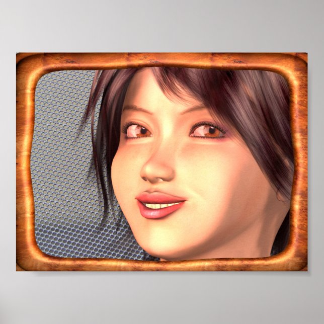 Anime Girl Poster (Vorne)