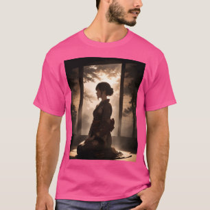 Anime Girl Poster T-Shirt