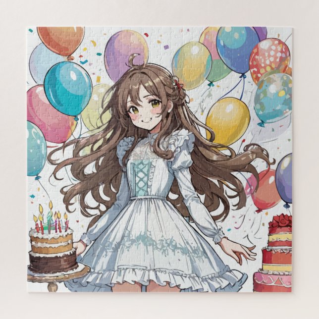 Anime Girl Puzzle (Vertikal)