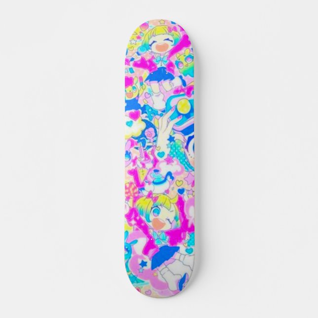 Anime Girl Remix 01 - 2023 Skateboard (Vorne)