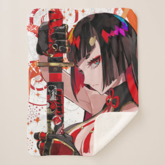 Anime girl Samurai  Sherpadecke