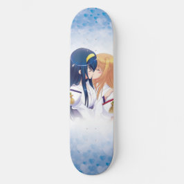Anime Girl Skateboard Girl and Cartoon Fantasy