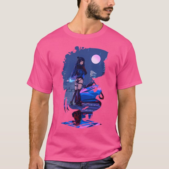 Anime Girl T-Shirt (Vorderseite)