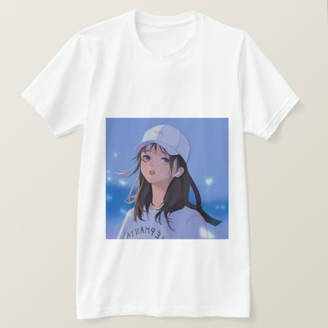 Anime Girl T-Shirt (Design vorne)