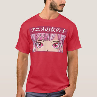 Anime Girl Waifu Japanese Aesthetic Kawaii Otaku T T-Shirt