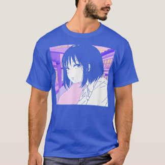 Anime Girl Waifu Japanisch Ästhetik Kawaii Girl Ot T-Shirt
