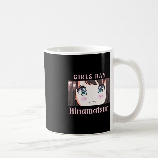 Anime Girls Day Hinamatsuri Feiertag oder Dollarta Kaffeetasse (Rechts)
