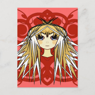 Anime Girls Geschenke Postkarte