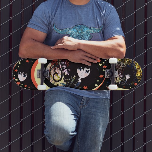 Anime Girls - Skateboard (Außenbereich 3)