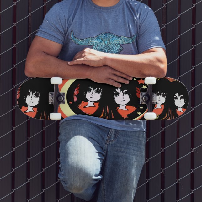 Anime Girls Skateboard (Außenbereich 3)