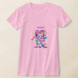 "Anime Girls 'Wow' T - Shirt - Bold & Eye Catching