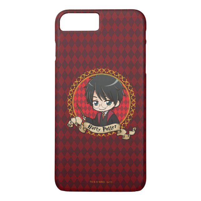Anime Harry Potter Case-Mate iPhone Hülle (Rückseite)