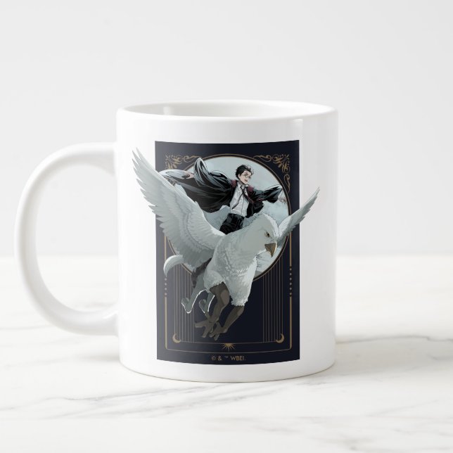 Anime HARRY POTTER™ Flight mit Buckbeak Jumbo-Tasse (Links)
