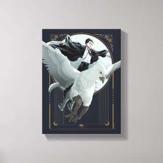Anime HARRY POTTER™ Flight mit Buckbeak Leinwanddruck
