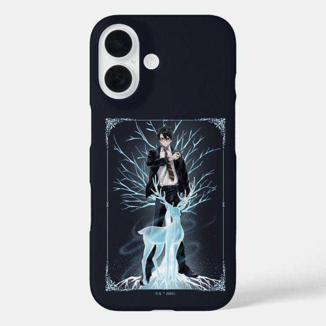 Anime HARRY POTTER™ Hirsch Patronus Case-Mate iPhone Hülle (Rückseite)