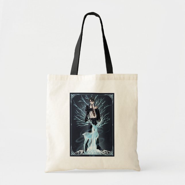 Anime HARRY POTTER™ Hirsch Patronus Tragetasche (Vorne)