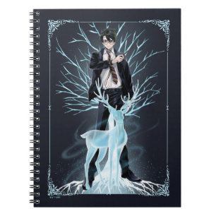 Anime HARRY POTTER™ Stag Patronus Notizblock