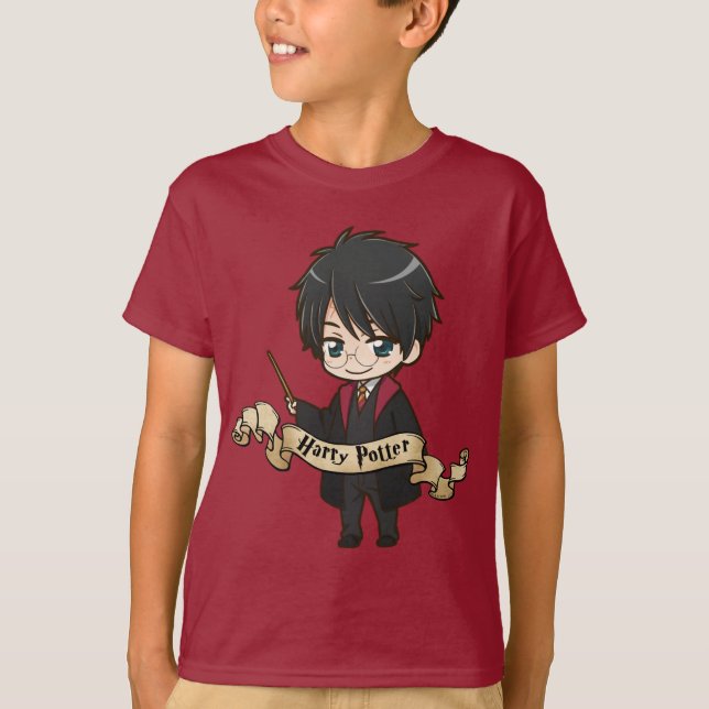 Anime Harry Potter T-Shirt (Vorderseite)