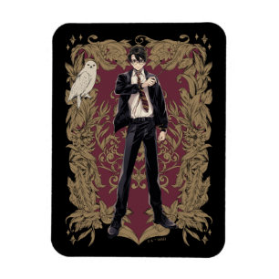 Anime HARRY POTTER™ Verziert Frame Magnet
