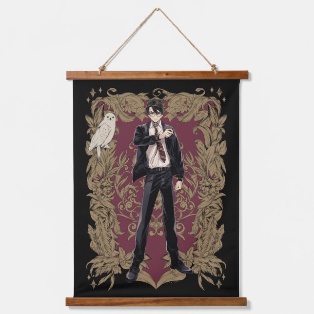Anime HARRY POTTER™ Verziert Frame Wandteppich Mit Holzrahmen (Vorderseite)