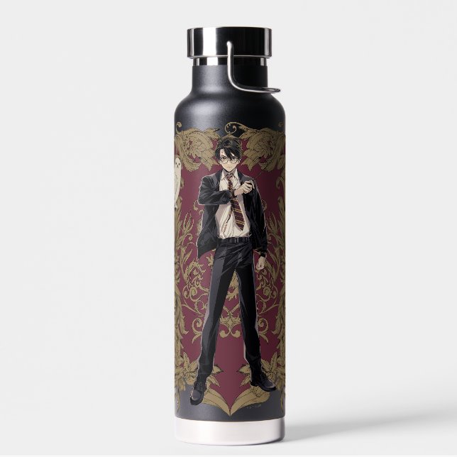 Anime HARRY POTTER™ Zierrahmen Trinkflasche (Links)