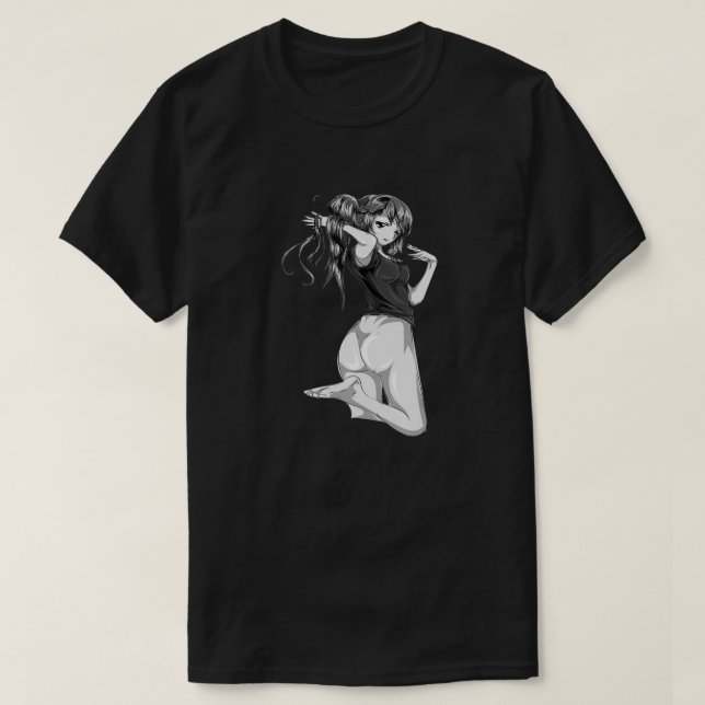 Anime Hentai, Kawaii, Otaku, Waifu, Ahegao, Otaku  T-Shirt (Design vorne)