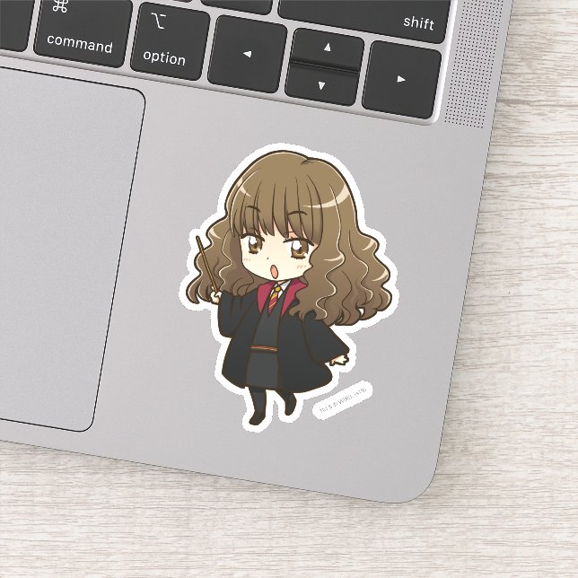Anime Hermione Granger Aufkleber (Detail)