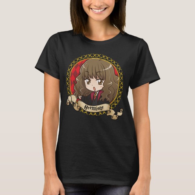 Anime Hermione Granger Porträt T-Shirt (Vorderseite)