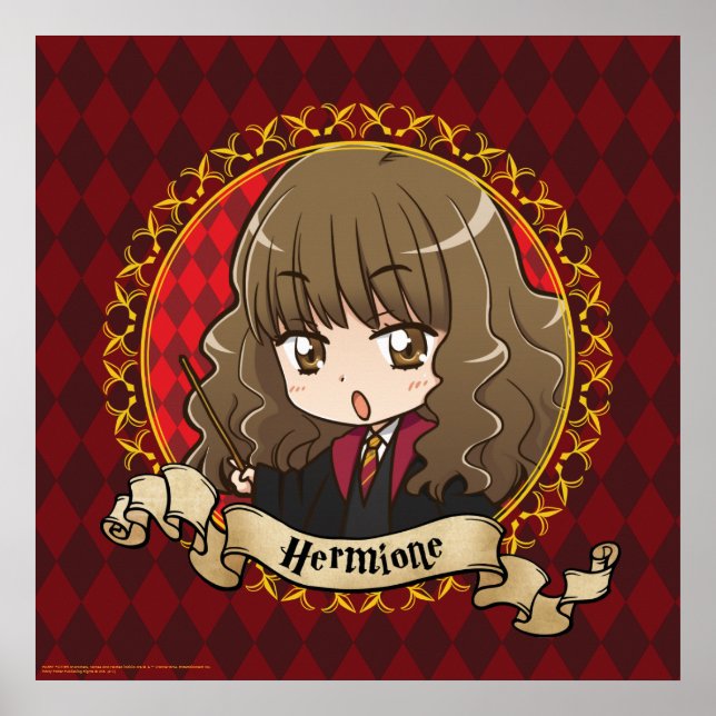 Anime Hermione Granger Poster (Vorne)