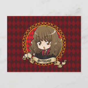 Anime Hermione Granger Postkarte