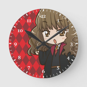 Anime Hermione Granger Runde Wanduhr