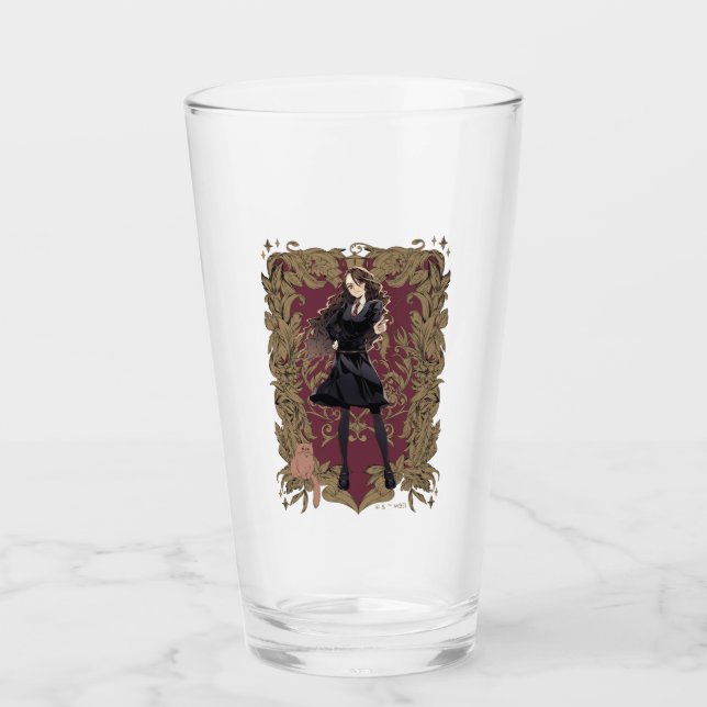 Anime Hermione Granger Verziert Frame Glas (Vorderseite)