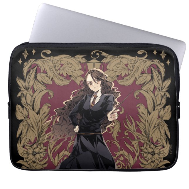 Anime Hermione Granger Verziert Frame Laptopschutzhülle (Vorderseite)