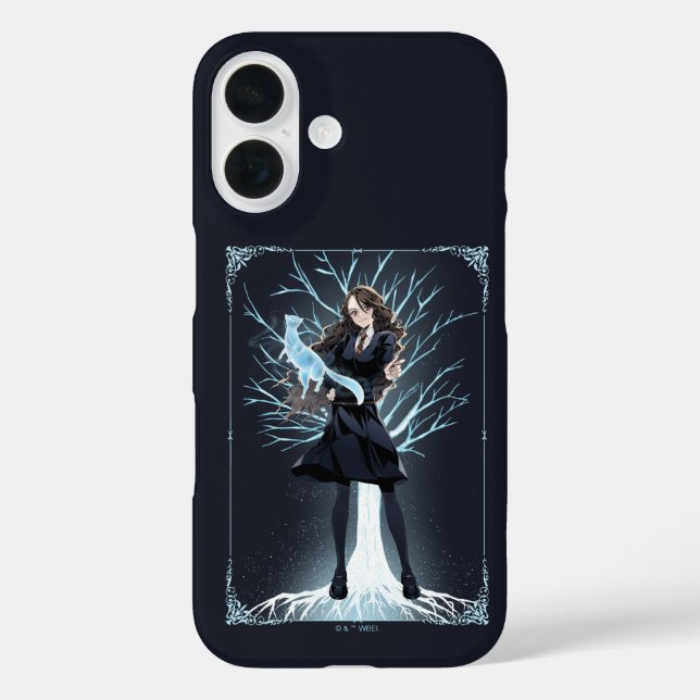 Anime Hermione Grangers Otter Patronus Case-Mate iPhone Hülle (Rückseite)