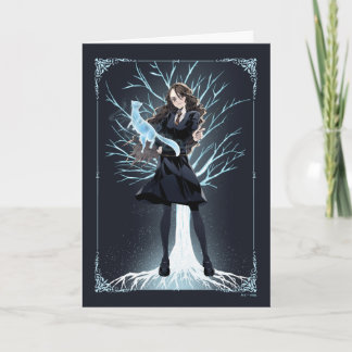 Anime Hermione Grangers Otter Patronus Karte