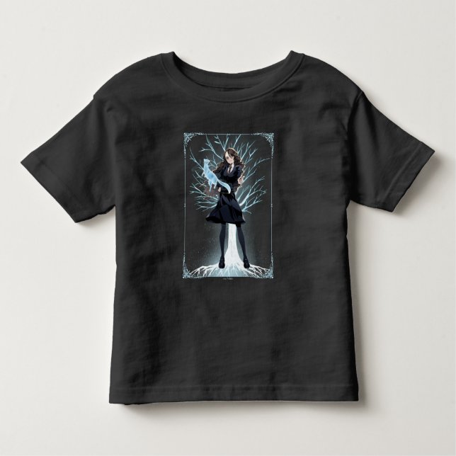 Anime Hermione Grangers Otter Patronus Kleinkind T-shirt (Vorderseite)