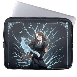 Anime Hermione Grangers Otter Patronus Laptopschutzhülle