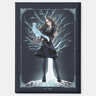 Anime Hermione Grangers Otter Patronus Magnet