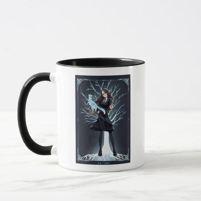 Anime Hermione Grangers Otter Patronus Tasse (Links)