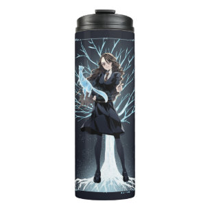 Anime Hermione Grangers Otter Patronus Thermosbecher