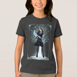 Anime Hermione Grangers Otter Patronus Tri-Blend Shirt