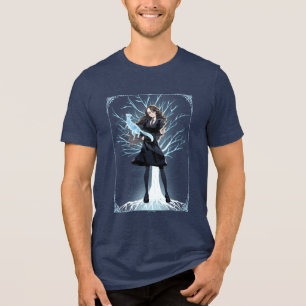 Anime Hermione Grangers Otter Patronus Tri-Blend Shirt