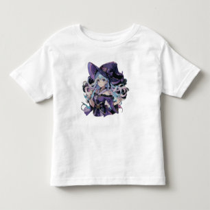 Anime/Hexe/Halloween Kleinkind T-shirt