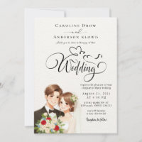 Anime-Hochzeitspaar