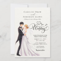 Anime-Hochzeitspaar